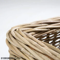 51 Degrees North Rattan Bed -Haustierprodukte 51 degrees north rattan bed 209192 0500 none