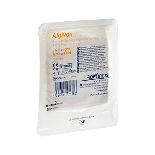 Algivon Manuka Alginat Wundauflage 2 Algivon Manuka Alginat Wundauflage – Bild 2