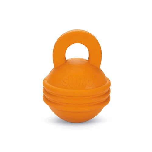 Beeztees Sumo Play Kettlebell - Orange 1 Beeztees Sumo Play Kettlebell - Orange