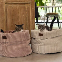 Designed By Lotte Gerippter Katzenkorb 15 Designed By Lotte Gerippter Katzenkorb -Haustierprodukte desgined by lotte ribbed kattenmand 190077 0500 none