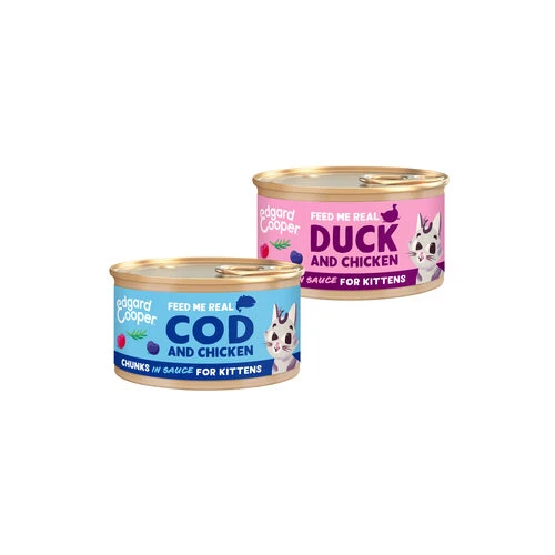 Edgard & Cooper Kitten Stückchen In Sauce 1 Edgard & Cooper Kitten Stückchen In Sauce