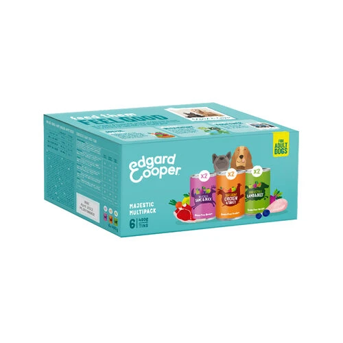 Edgard & Cooper Multipack Hundefutter - Dose - Huhn / Wild & Lamm 1 Edgard & Cooper Multipack Hundefutter - Dose - Huhn / Wild & Lamm