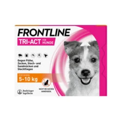 Frontline Tri-Act Gegen Zecken, Flöhe Und Fliegende Insekten Für Hunde -Haustierprodukte frontline tri act fr hunde 5 10 kg 189808 0500 none