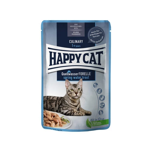 Happy Cat Culinary - Frischebeutel - Forelle 1 Happy Cat Culinary - Frischebeutel - Forelle