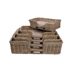 Happy House Weidenkorb Eckig -Haustierprodukte happy house rieten mand recht 167221 0500 none