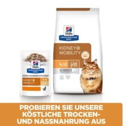 Hill's K/d + Mobility - Prescription Diet - Feline -Haustierprodukte hills kd mobility prescription diet feline 212471 0500 none