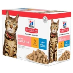 Hill's Science Plan - Feline Adult - Chicken Light 13 Hill's Science Plan - Feline Adult - Chicken Light -Haustierprodukte hills science plan feline adult chicken light 143864 0500 none