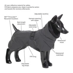 PAIKKA Visibility Winter Jacket 10 PAIKKA Visibility Winter Jacket -Haustierprodukte paikka visibility winter jacket 217795 0500 none