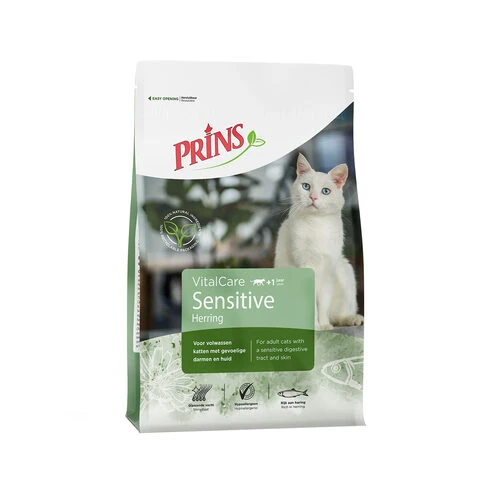 Prins VitalCare Cat Sensitive Hypoallergic 1 Prins VitalCare Cat Sensitive Hypoallergic
