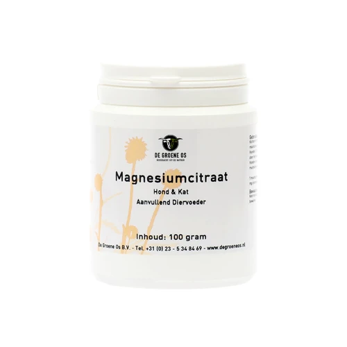 Groene Os Magnesiumcitraat (Magnesiumcitrat) - Hund/Katze 1 Groene Os Magnesiumcitraat (Magnesiumcitrat) - Hund/Katze