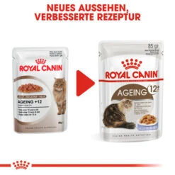 Royal Canin Ageing 12+ In Jelly - Katzenfutter -Haustierprodukte royal canin ageing 12 in jelly kattenvoer 127739 0500 none
