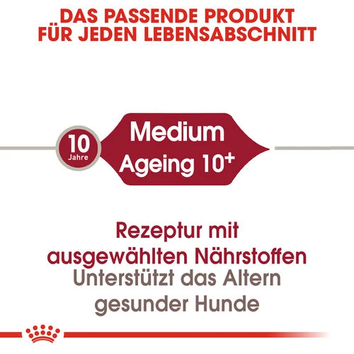 Royal Canin Medium Ageing 10+ - Hundefutter 4 Royal Canin Medium Ageing 10+ - Hundefutter – Bild 4