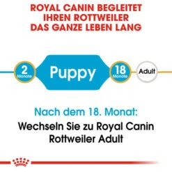 Royal Canin Rottweiler Puppy - Hundefutter 12 Royal Canin Rottweiler Puppy - Hundefutter -Haustierprodukte royal canin rottweiler puppy hondenvoer 140002 0500 none