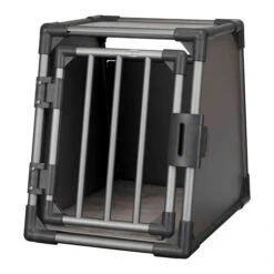 Trixie Transportbox Aluminium -Haustierprodukte trixie vervoersbox grafiet 157877 0500 none