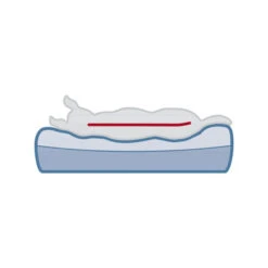 Trixie Vital Matratze Bendson - Dunkelbraun/Beige -Haustierprodukte trixie vitaal matras bendson donkerbruinbeige 178699 0500 none