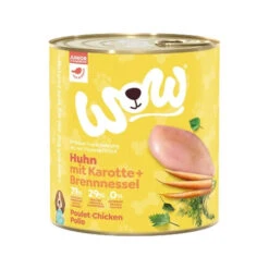WOW! Junior Hundefutter - Dose 9 WOW! Junior Hundefutter - Dose -Haustierprodukte wow junior hondenvoer blik 208571 0500 none