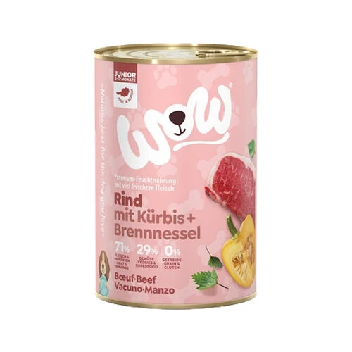 WOW! Junior Hundefutter - Dose 2 WOW! Junior Hundefutter - Dose – Bild 2