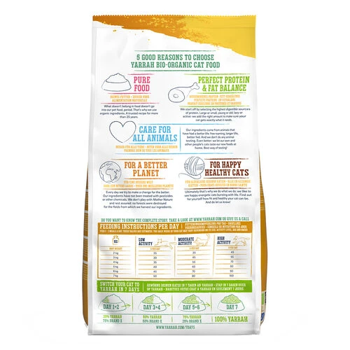 Yarrah - Trockenfutter Huhn Für Katzen Bio 3 Yarrah - Trockenfutter Huhn Für Katzen Bio – Bild 3